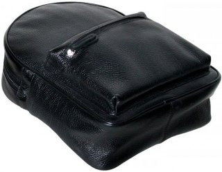 Кожаный городской рюкзак 7 л Vip Collection 1610 Black Dolaro