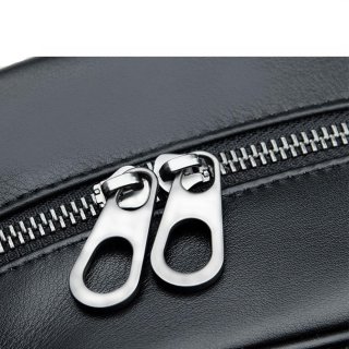 Шкіряний рюкзак Tiding Bag з відділом під ноутбук Чорний