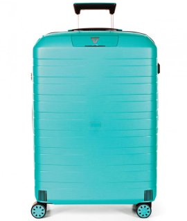 Легка валіза гігант із гнучкого поліпропілену 118 л Roncato Box, бірюзовий