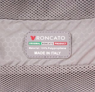 Легка валіза гігант із гнучкого поліпропілену 118 л Roncato Box, чорний з синім