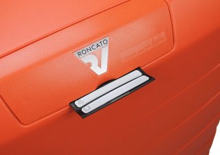 Легка валіза гігант із гнучкого поліпропілену 118 л Roncato Box, помаранчевий