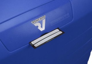 Легка валіза гігант із гнучкого поліпропілену 118 л Roncato Box, синій