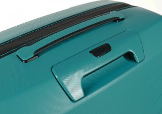 Легка валіза гігант із гнучкого поліпропілену 118 л Roncato Box, темно-бірюзовий