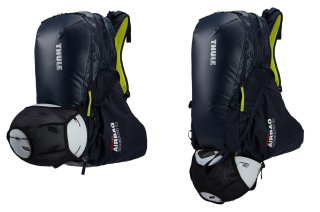 Лижний рюкзак Thule Upslope 35 л з нейлону темно-синій