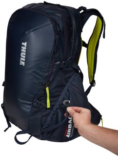 Лижний рюкзак Thule Upslope 35 л з нейлону темно-синій