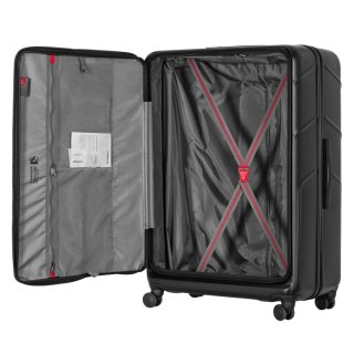 Максимально містка велика валіза Wenger Amplix Hardside Large – 147/170 л, 6,27 кг Чорний