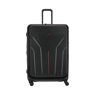 Максимально містка велика валіза Wenger Amplix Hardside Large – 147/170 л, 6,27 кг Чорний