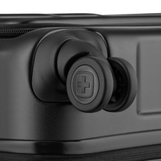Максимально містка велика валіза Wenger Amplix Hardside Large – 147/170 л, 6,27 кг Чорний