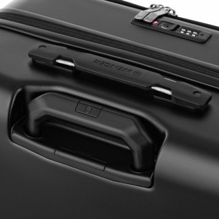 Максимально містка велика валіза Wenger Amplix Hardside Large – 147/170 л, 6,27 кг Чорний