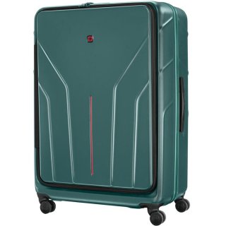 Максимально вместительный большой чемодан Wenger Amplix Hardside Large – 147/170 л, 6,27 кг Зеленый