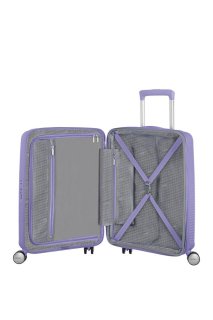 Малый чемодан American Tourister Soundbox ручная кладь – 35,5 / 41 л, 2,6 кг Лавандовый