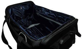 Малая дорожная сумка-чемодан на 2-х колесах 40 л MARCH Gogobag, черный