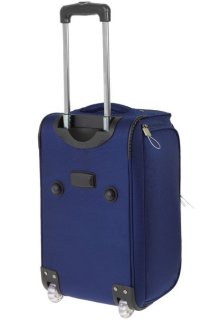 Малая дорожная сумка-чемодан на 2-х колесах 40 л MARCH Gogobag, синий