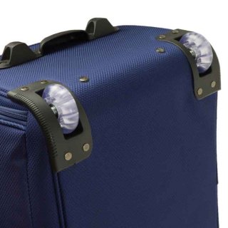 Малая дорожная сумка-чемодан на 2-х колесах 40 л MARCH Gogobag, синий