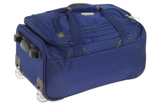 Малая дорожная сумка-чемодан на 2-х колесах 40 л MARCH Gogobag, синий