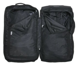 Мала сумка на колесах Airtex 41 л Чорна