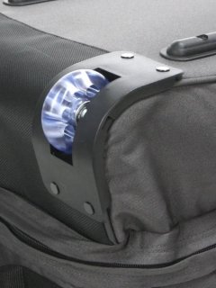 Мала сумка на колесах Airtex 41 л Сіра