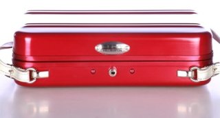 Маленькая элегантная красная женская сумочка Zero Halliburton