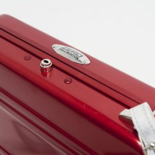 Маленькая элегантная красная женская сумочка Zero Halliburton