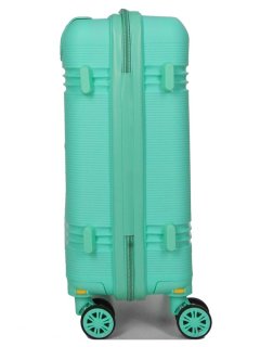 Маленька авіа валіза Snowball Mini XS – 25 л, 2,3 кг зі знімними колесами Бірюзова