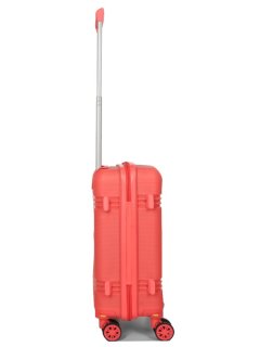 Маленька авіа валіза Snowball Mini XS – 25 л, 2,3 кг зі знімними колесами Коралова