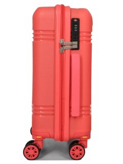 Маленька авіа валіза Snowball Mini XS – 25 л, 2,3 кг зі знімними колесами Коралова