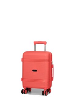 Маленька авіа валіза Snowball Mini XS – 25 л, 2,3 кг зі знімними колесами Коралова