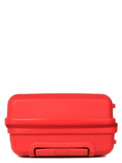 Маленька авіа валіза Snowball Mini XS – 25 л, 2,3 кг зі знімними колесами Червона