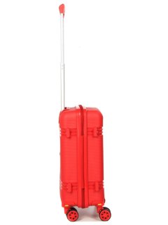 Маленька авіа валіза Snowball Mini XS – 25 л, 2,3 кг зі знімними колесами Червона