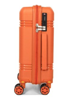 Маленька авіа валіза Snowball Mini XS – 25 л, 2,3 кг зі знімними колесами Помаранчева