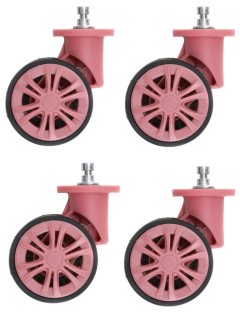 Маленька авіа валіза Snowball Mini XS – 25 л, 2,3 кг зі знімними колесами Рожева