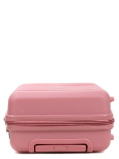 Маленька авіа валіза Snowball Mini XS – 25 л, 2,3 кг зі знімними колесами Рожева