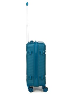Маленька авіа валіза Snowball Mini XS – 25 л, 2,3 кг зі знімними колесами Синя