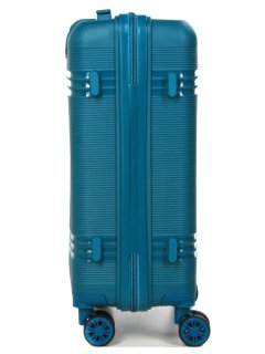 Маленька авіа валіза Snowball Mini XS – 25 л, 2,3 кг зі знімними колесами Синя