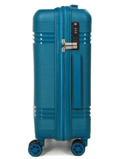 Маленька авіа валіза Snowball Mini XS – 25 л, 2,3 кг зі знімними колесами Синя