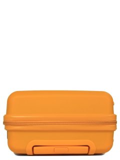 Маленький авиа чемодан Snowball Mini XS – 25 л, 2,3 кг со съемными колесами Желтый