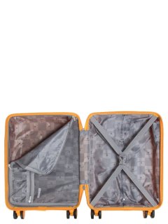 Маленький авиа чемодан Snowball Mini XS – 25 л, 2,3 кг со съемными колесами Желтый