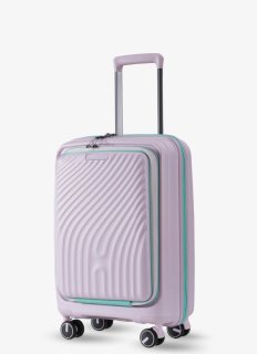 Маленький авиачемодан V&V Travel Urban с карманом для ноутбука – 40 л, 2,4 кг Розовый