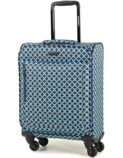 Маленький чемодан 31 л Members Vogue (S) Blue Geo Print