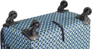 Маленький чемодан 31 л Members Vogue (S) Blue Geo Print