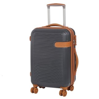Маленький чемодан 35.5/45.5 л Rock Valiant Charcoal Hardshell Expandable (S)