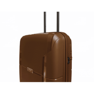 Маленький чемодан AIRTEX 245 ручная кладь на 40 л весом 2,3 кг из полипропилена Коричневый