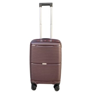 Маленький чемодан для ручной клади Carbon – 40 / 48 л, 2,6 кг Коричневый