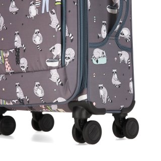 Маленький чемодан ручная кладь Bagland Марсель – 36 л, 2,1 кг Разноцветный