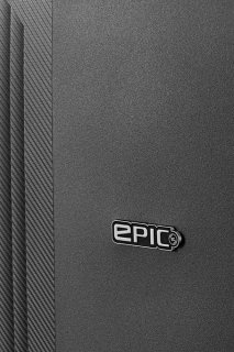 Маленький чемодан ручная кладь Epic Anthem – 40/45 л, 2,4 кг Черный
