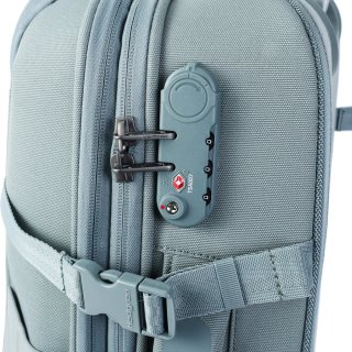 Маленький чемодан ручная кладь Hedgren Comby – 54/59 л, 2,8 кг Зеленый