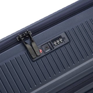 Мала валіза ручна поклажа Roncato ARCADE DLX – 47 / 55 л, 2,7 кг Синя