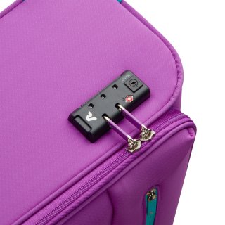 Мала валіза ручна поклажа Roncato Lite Soft – 42 л, 1,6 кг Фіолетова