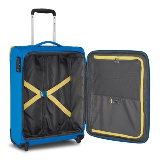 Маленький чемодан ручная кладь Roncato Lite Soft – 42 л, 1,6 кг Голубой