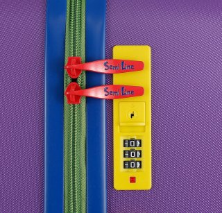 Мала валіза ручна поклажа Semi Line – 40 л, 2,5 кг Фіолетова Мала валіза ручна поклажа Semi Line – 40 л, 2,5 кг Фіолетова
